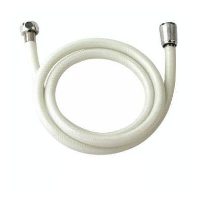 China Modern White Color Flexible Extension PVC Shower Hose All Cool Material for sale