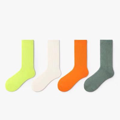 China Custom QUICK DRY custom neon color solid color socks custom logo for socks for sale