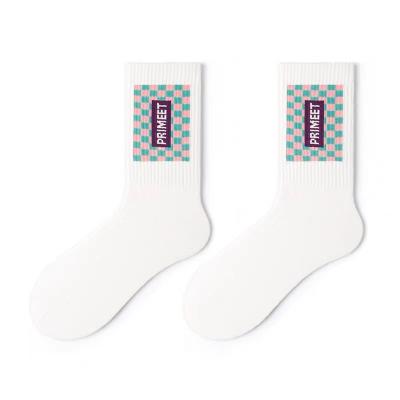 China QUICK DRY custom graphic on socks with logo unisex happy socks for sale