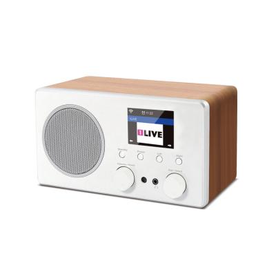 China Clock And Alarm Function With Nap MS-280C Wooden Internet Music Radio Streaming And Good Glossy Finishing for sale