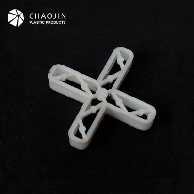 China Solid Hollow Tile Spacer 5mm Transparent Hard Tile Cross for sale