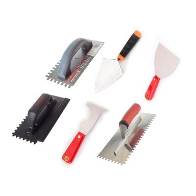 China Small SQUARE Plastering Trowel Construction Tools Tile Trowel Sets for sale