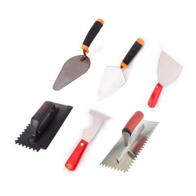 China Stainless Steel SQUARE Tile Trowel Plasterer Trowel Building Construction Tools Plastering Corner Trowel for sale