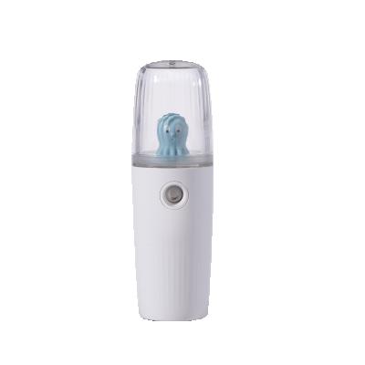 China Electric Mini Water Facial Steaming Face Sprayer Moisturizer Rechargeable Mister Nano Fine Mist Sprayer for sale