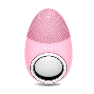 China Handheld Multifunctional Facial Cleansing Brush Radio Silicone DEEP CLEANSING Cleansing Brushes for sale