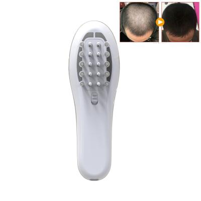 China EMS Electric Hair Care EMS RF Laser Photon Scalp Massager Brush Comb For Hair Growth for sale