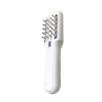 China LLLT EMS RF Home Electric Vibration Scalp Massage Anti Hair Loss Regrowth Brush Laser Hair Growth Comb for sale