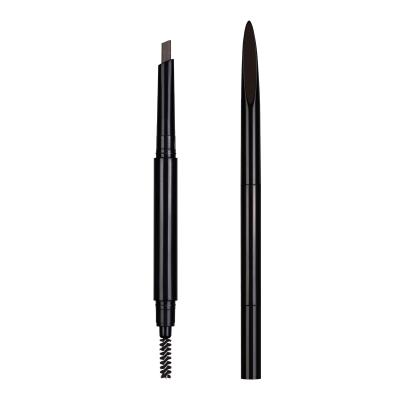 China Custom Waterproof Private Label Eyebrow Pencil Brow Ultra Thin Definition Waterproof Eyebrow Pencil With Brush for sale