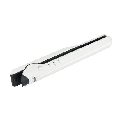 China Stylish Portable USB Rechargeable Cordless Flat Iron Hair Straightener Hair Straightener Cordless Hair Curler for sale