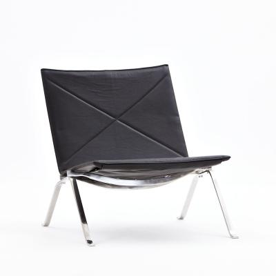 China Modern Slipcovered Stainless Steel Design Lounge Chair for sale