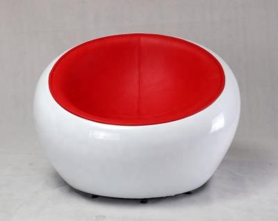 China Fiberglass Half Swivel Ball Spinning Chair for sale