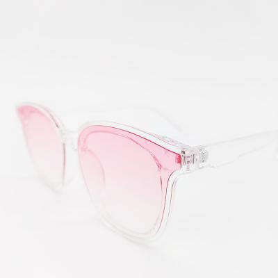 China Amazon Durable Hot Sale Gradually Changing Pink Color Women Sunglasses 2021 for sale