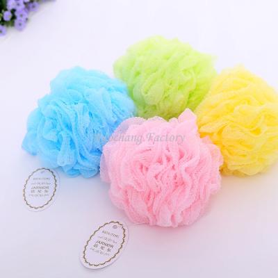 China Comfortable Loofah Mesh Bath Sponge Wholesale from PE for sale