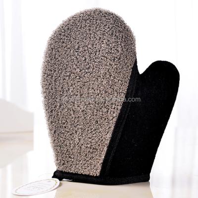 China Soft Eco - Friendly Hot Sale Bath Exfoliating Glove Body Bath Cleaning Gloves for sale