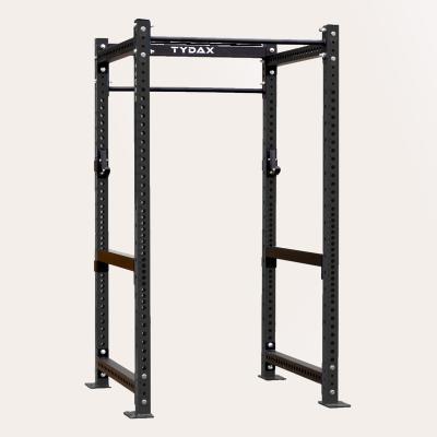 China Steel Commercial Gym Equipment 11 Gauge Fitness Power Squat Rack for sale