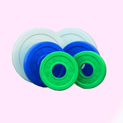 China Rubber Coated Partial Colored Virgin Rubber Change Bumper Plate for sale