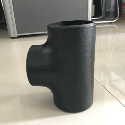 China Carbon Steel Ct20 Pipe Fittings Tee for Petroleum chemical power plant for sale