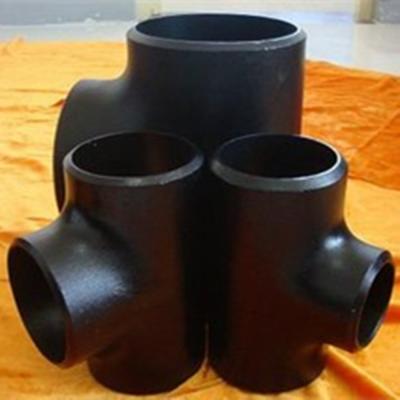 China Equal Tee Pipe Fittings Tee Carbon steel sch40 SCH5S~XXS Wall Thickness for sale