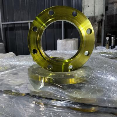 China Ship Buliding DIN Pipe Flange DIN2576 PN16 Slip On Plate Flange for sale