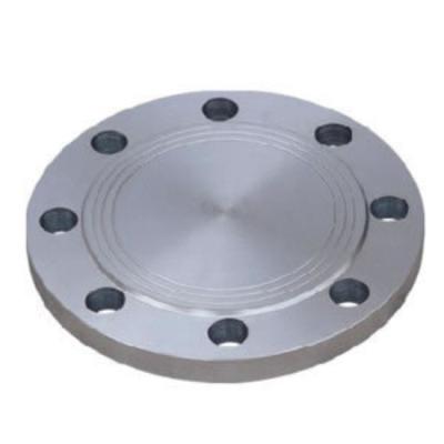 China Sch40 BS 4504 Flange Carbon Steel Forged Blind Flange For Pipe Fitting for sale