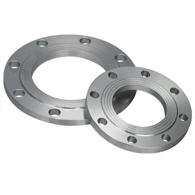 China ISO Flat Face Flanges Carbon Steel Forged Plate Anti rust oil for sale