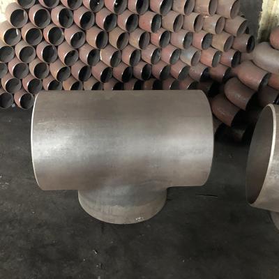 China ANSI JIS DIN GOST Pipe Fittings Tee 304/316 Stainless Steel Equal Tee for sale