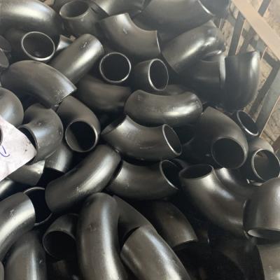 China 5 Inch Carbon Steel Pipe Fittings ANSI ASME B16.9 Steel Butt Welding Elbow for sale