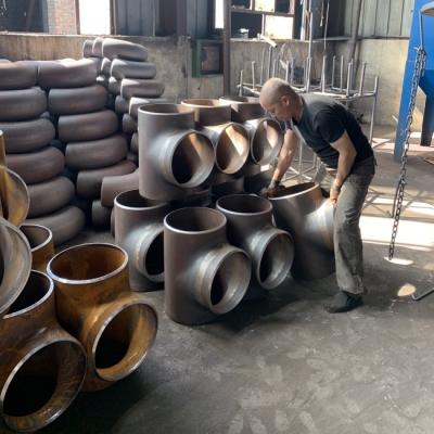 China CT 20 Steel Pipeline Tee Gost 17376 Standard for Power Generation for sale