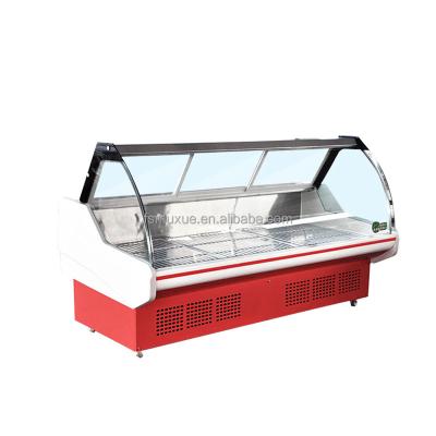 Китай MUXUE Single-temperature Butcher Shop Display Refrigerators Meat and Deli Display Showcase Grocery Cooler MX-SSG2000F продается