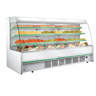 Κίνα MUXUE Commercial Single-Temperature Supermarket Open Refrigerator Air Curtain Air Cooling Deck Refrigerator Multi Refigerador Verduras προς πώληση