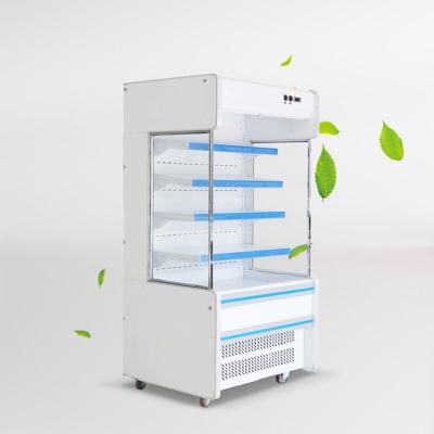 Κίνα MUXUE Single-temperature Air Curtain Refrigeration Equipment Open Supermarket Refrigerator for Fruit and Vegetable Showcase MX-FMG1200F-C προς πώληση