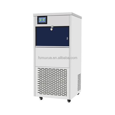 중국 Snow Ice Maker for Cold Drink for Display MUXUE Seafood/Meat Snow Ice Machine Irregular Granular Crushed Ice Machine with 60kg (130lb) Output 판매용