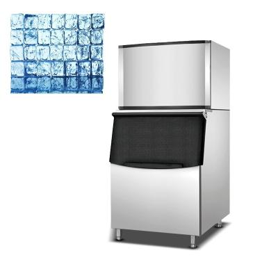 중국 Cube Ice Maker For Making Cold Drink MUXUE Commercial Ice Makers Ice Cube Making Machine Cubic Ice Output 200kg (440lb) Per Day 판매용