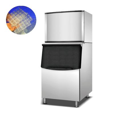 중국 Cube ice maker for making cold drink MUXUE fabricadora de hielo commercial cube ice maker output 500kg (1100lb) per day ice maker machine MX-ZBJ550 판매용