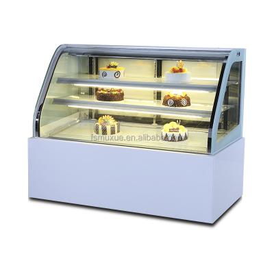 중국 MUXUE Single-temperature Cake Refrigerater Showcase Bakery Display Refrigerated Cabinet MX-DGG900F-S 판매용