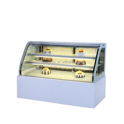 Cina MUXUE Single-temperature Cake Refrigerater Showcase Bakery Display Refrigerated Cabinet MX-DGG1500F-S in vendita