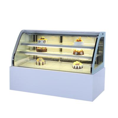 Cina MUXUE Single-temperature Cake Refrigerater Showcase Bakery Display Refrigerated Cabinet MX-DGG1800F-S in vendita