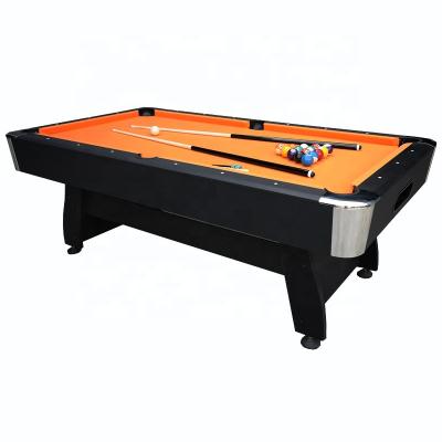 China Plastic Customizable 7/8/9 Ft Modern Pool Table  Professional Outdoor Multi Functional Pool Table for sale