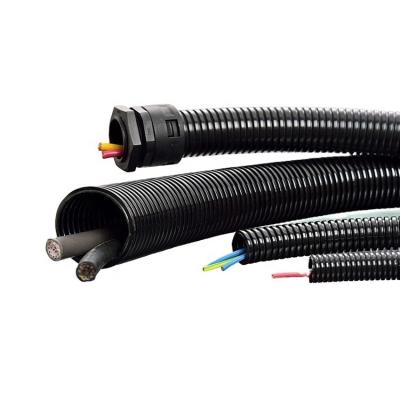 China LDPE PA/PP/PE AD8-54.5mm Flexible Corrugated Cable Protection Electrical Conduit for sale