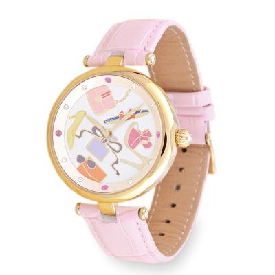 China Luxury Women's Quartz Wrist Watch Leather Ladies Strap Watch For Women for sale