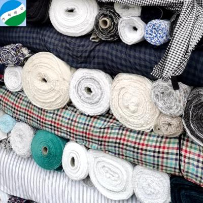 China Mixed price africa fabric stocklot hot sale organic cotton stocklot cotton stock bale per kilogram for apparel and workwear for sale