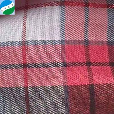 China Anti-static cotton yarn dyed stock check plaid fabric lot 100%cotton fabric telas grid fabric for sale