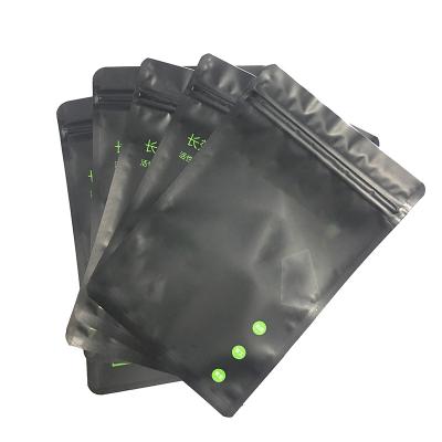 China BIODEGRADABLE Resealable Custom Mylar Bag Wire 3.5 Black Mylar Bags 2021 Bag With Window for sale