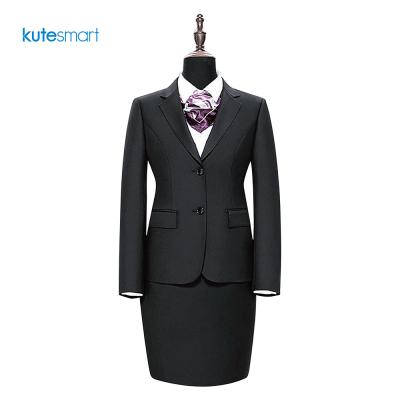 China QUICK DRY Women's Business Garment Suits Formal Wear Skirt Suit For Woman for sale