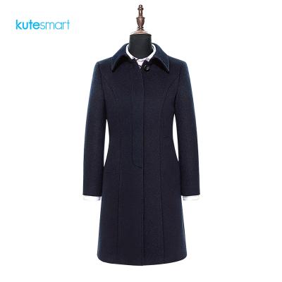 China high quality Anti-wrinkle wool coat fabric winter coats slim fit winter coats for sale