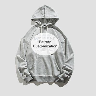 China Anti-Wrinkle Heavy Weight Pattern Logo Customization Custom Hoodie for sale