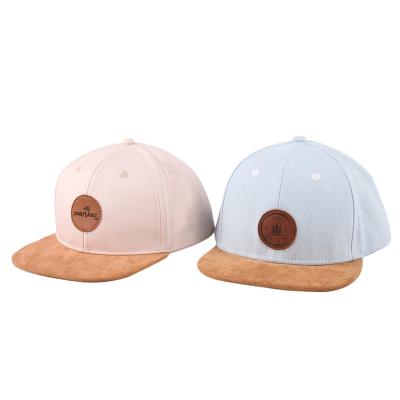 China JOINT Flat Brim Hat Kids Snapback Hat Toddler Boys Infant Baby Hat for sale