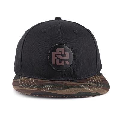 China Camouflage Army Style COMMON Custom Military Hat, Digital Flat Bill Camouflage Snapback Hats With Logo for sale