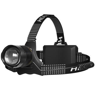 China 100% strong light + 50% strong light + brightness flash new XHP160 headlight USB charging supports P99 zoom output strong headlight telescopic headlight for sale