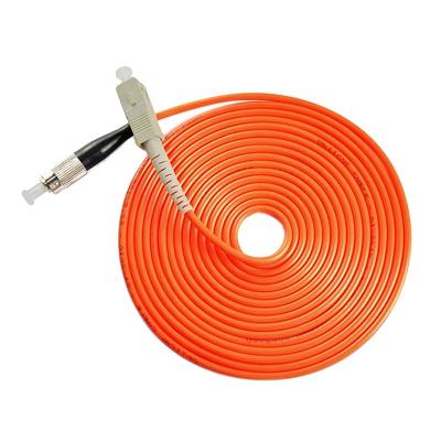 China SC-FC Single-Core Multimode Carrier-Grade Network Jumper 10 Gigabit Fiber Optic Cable Can Be Customized SC-FC for sale